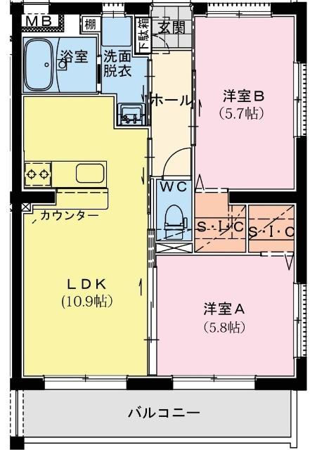  間取り図写真