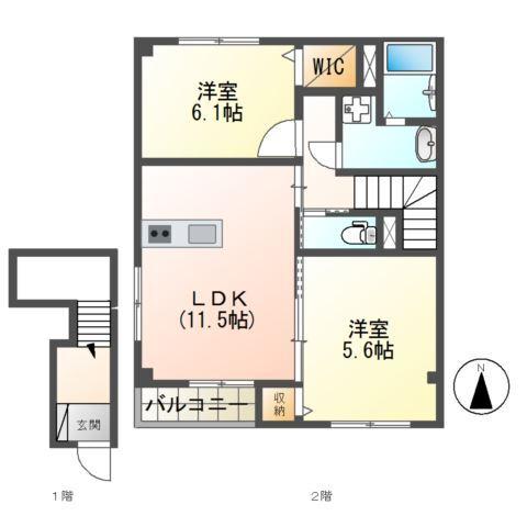  間取り図写真