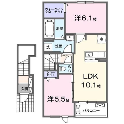 ガーデンハウス　リーベ　Ⅰ（202） 間取り図画像