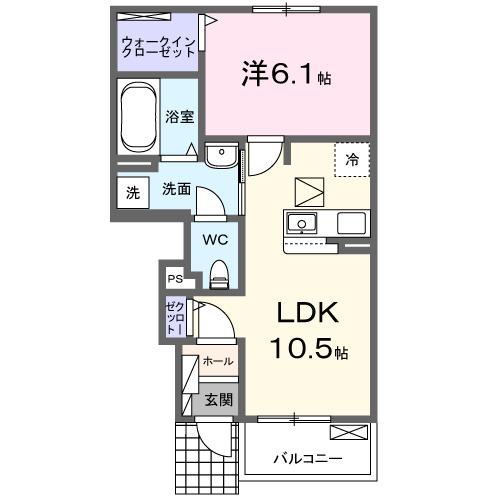 ガーデンハウス　リーベ　Ⅰ（102） 間取り図画像