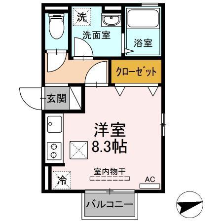 コアハウス（102） 間取り図画像