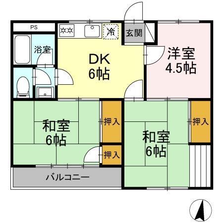 アルカコンネ栄（302） 間取り図画像