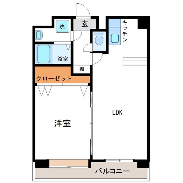 パルクヴェール公立大（505） 間取り図画像