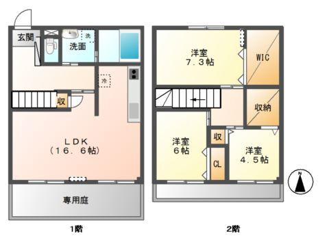 Kadett 間取り図画像