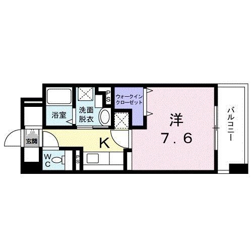 カーサ　フィーネ（302） 間取り図画像