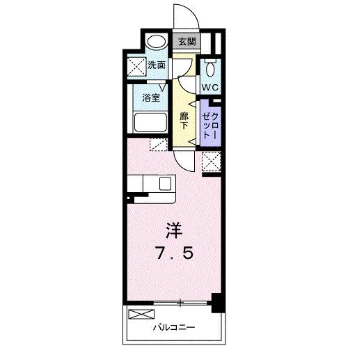 オリージャ　ビルディング（605） 間取り図画像