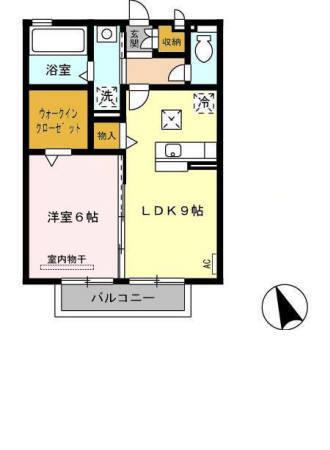 レセンテ・ミーテ（102） 間取り図画像