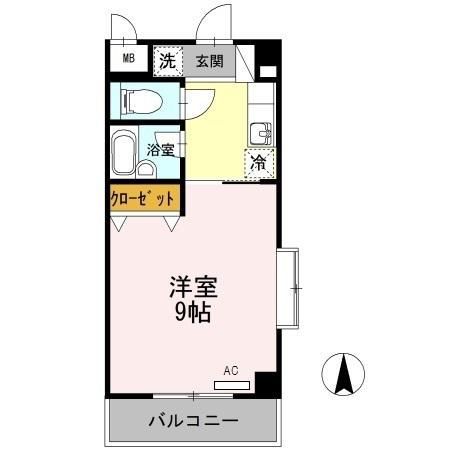アルカコンネ大工（201） 間取り図画像