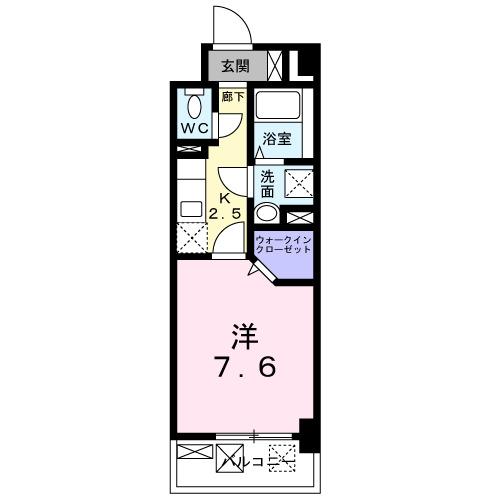 オリージャ　ビルディング（407） 間取り図画像