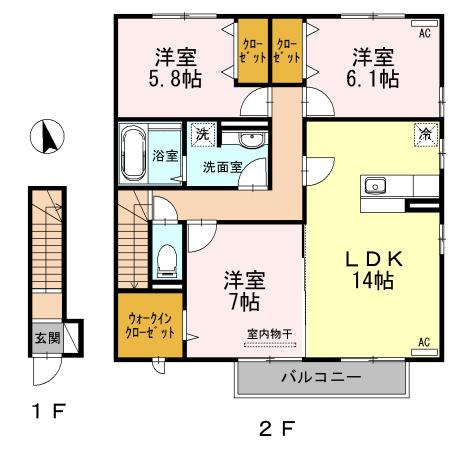  間取り図写真