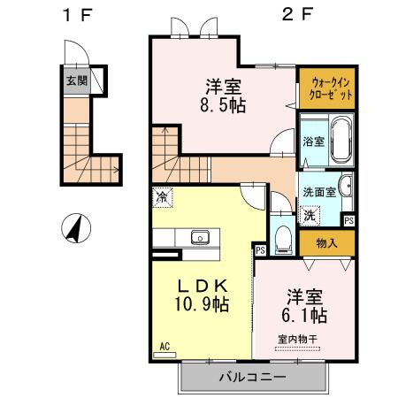  間取り図写真