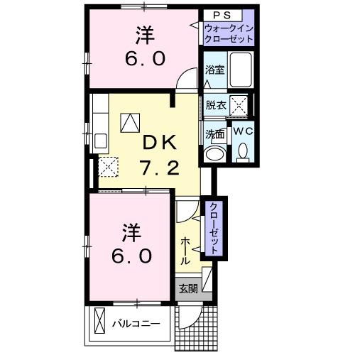 ドウェル・コンチェルト　Ⅲ（101） 間取り図画像
