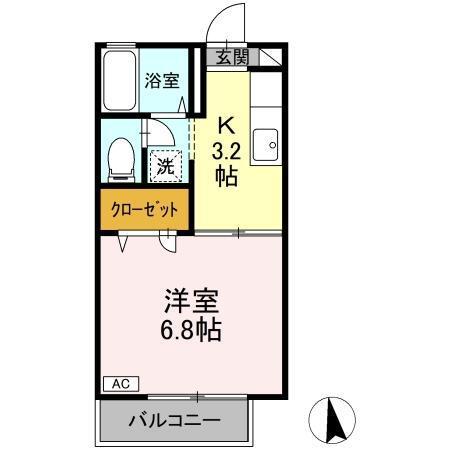 シオン　９９（102） 間取り図画像