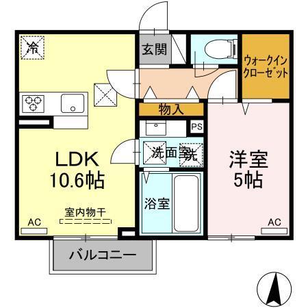 スフィーダ（102） 間取り図画像