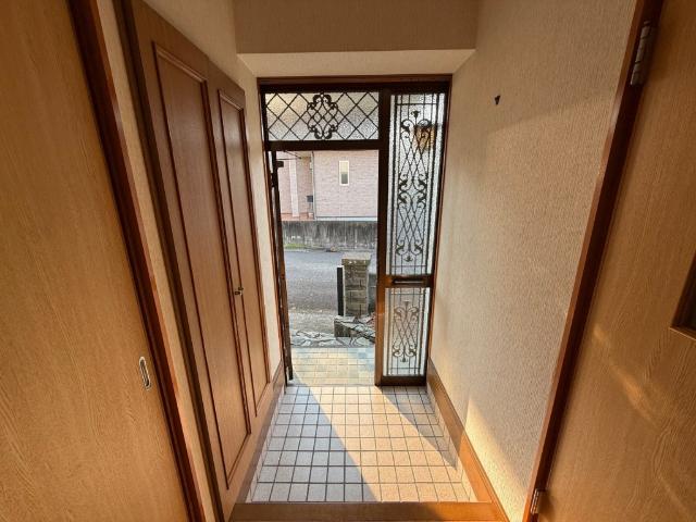 東大宮貸家 玄関