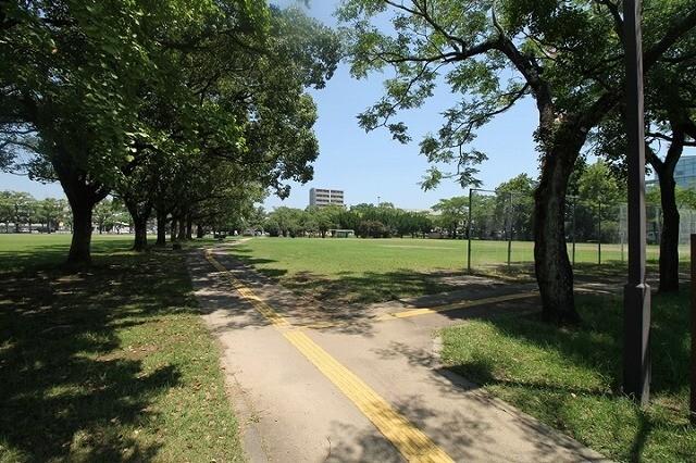 出水口公園：461m