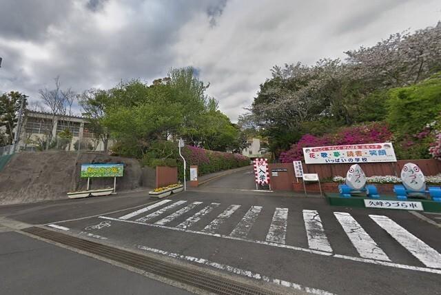 宮崎市立広瀬北小学校：628m