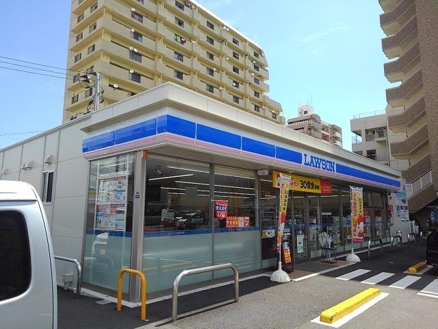 ローソン 宮崎上野町店：300m