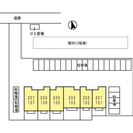 ルーセント大塚（201） 駐車場