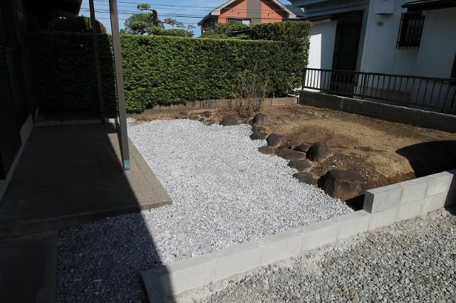 宮崎市佐土原町小牧台中古住宅 庭