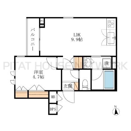  間取り図写真