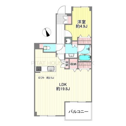 広い南向きリビングが魅力です