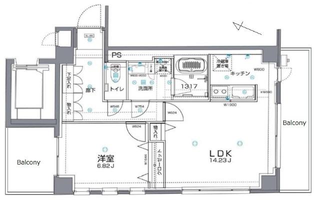  間取り図写真