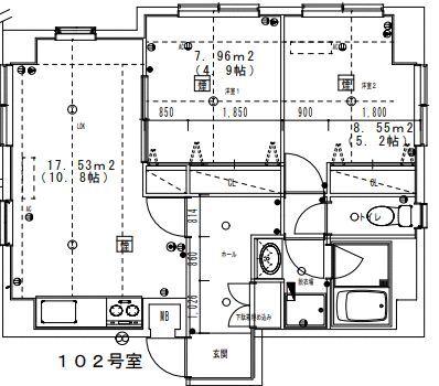  間取り図写真