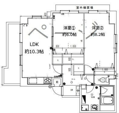  間取り図写真