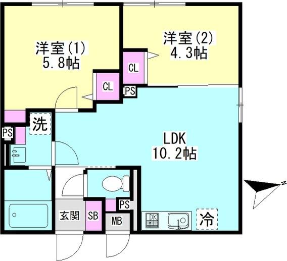  間取り図写真