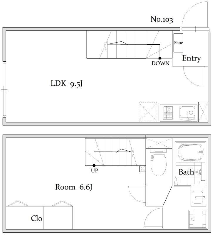 エムズグラン下北沢（103） 間取り図画像