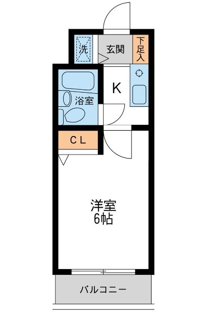 世田谷区梅丘マンション 間取り図画像