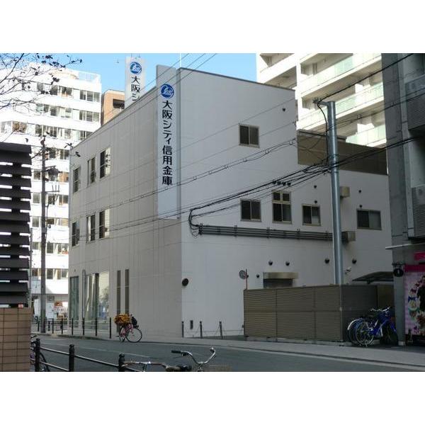 大阪市信用金庫江戸堀支店：93m