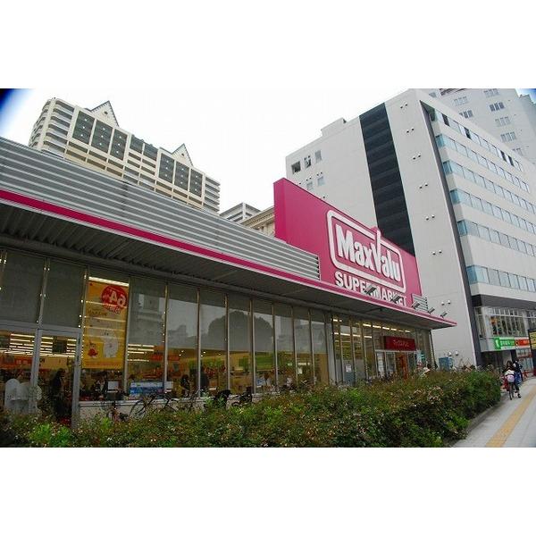 Maxvalu難波湊町店：188m