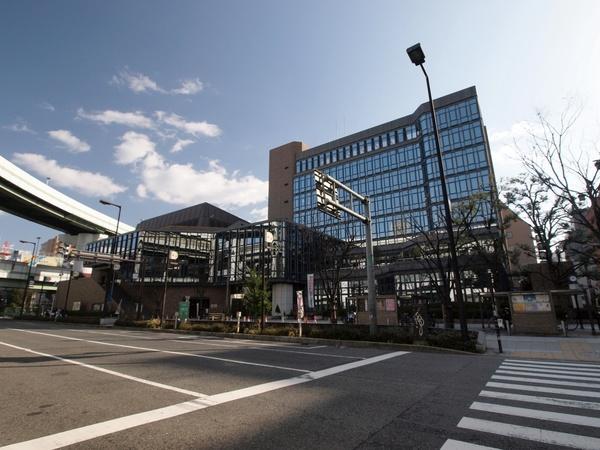 大阪市中央区役所：605m