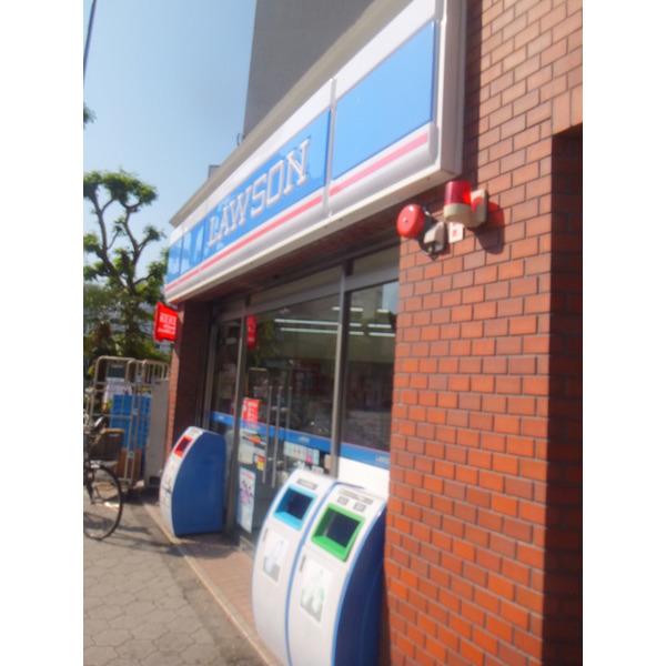ローソンストア100浪速稲荷店：247m
