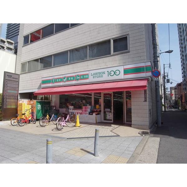 ローソンストア100西区京町堀店：119m