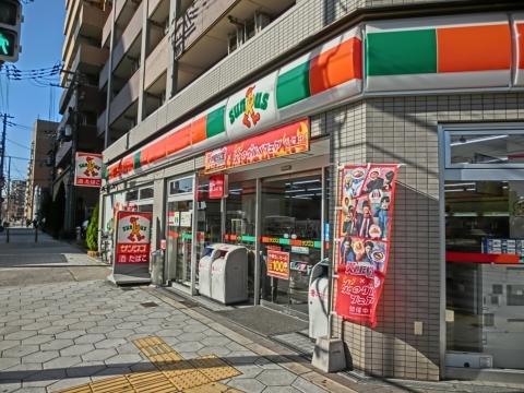 サンクス浪速敷津東店：81m