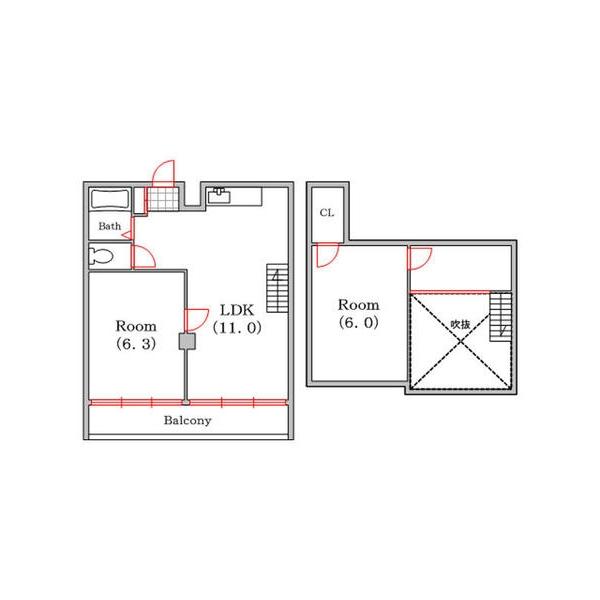  間取り図写真