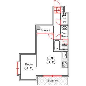 シュトラール高津（702） 間取り図画像