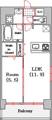  間取り図写真