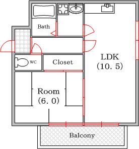  間取り図写真