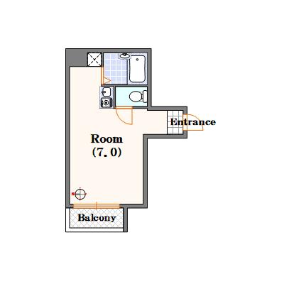 レジデンス堀江（506） 間取り図画像
