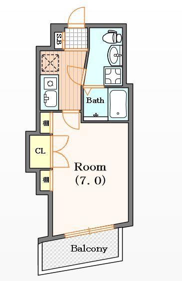 アワーズグランデ西本町（601） 間取り図画像