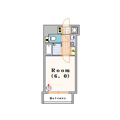 プレサンス難波ＷＥＳＴ（302） 間取り図画像