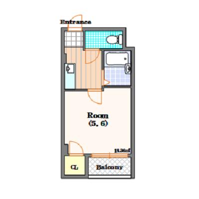 ノールプレール新町（302） 間取り図画像
