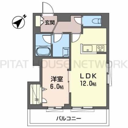 メゾン・ニューいろは 間取り図写真 間取図(平面図)