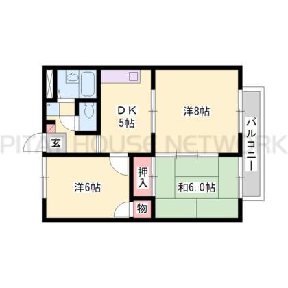 サンワード別府 間取り図写真 間取図(平面図)