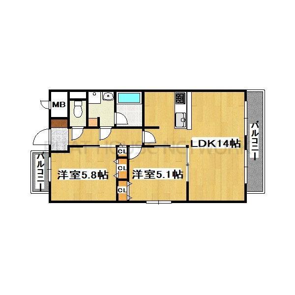 間取図(平面図)