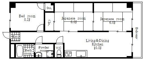 間取図(平面図)